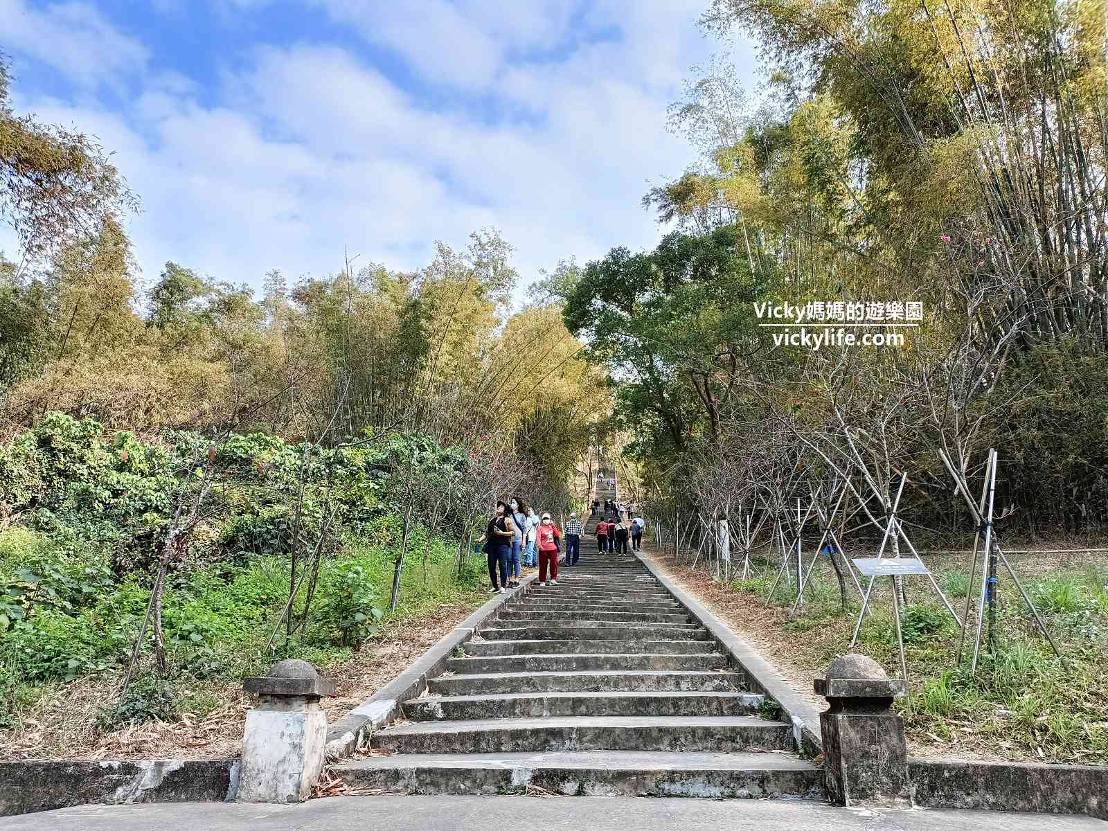 台南旅遊︱台南景點︱原台南水道-淨水池區：一年僅開放一次的蝙蝠生態區，為了看風景和蝙蝠，可得練腳力爬百層樓梯