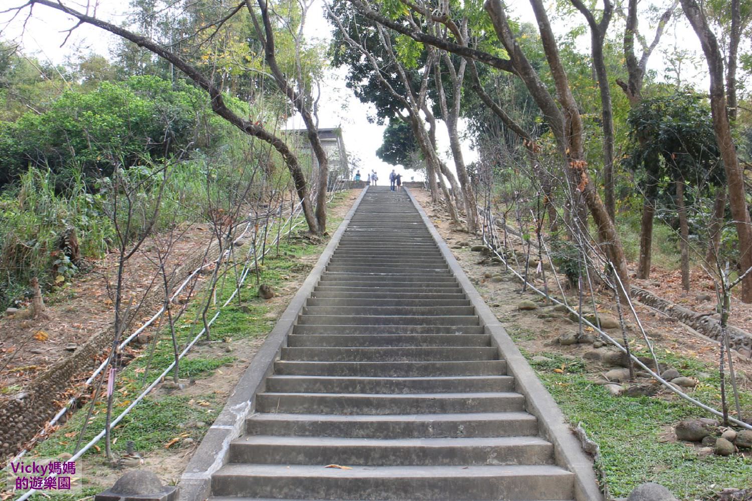 台南旅遊︱台南景點︱原台南水道-淨水池區：一年僅開放一次的蝙蝠生態區，為了看風景和蝙蝠，可得練腳力爬百層樓梯