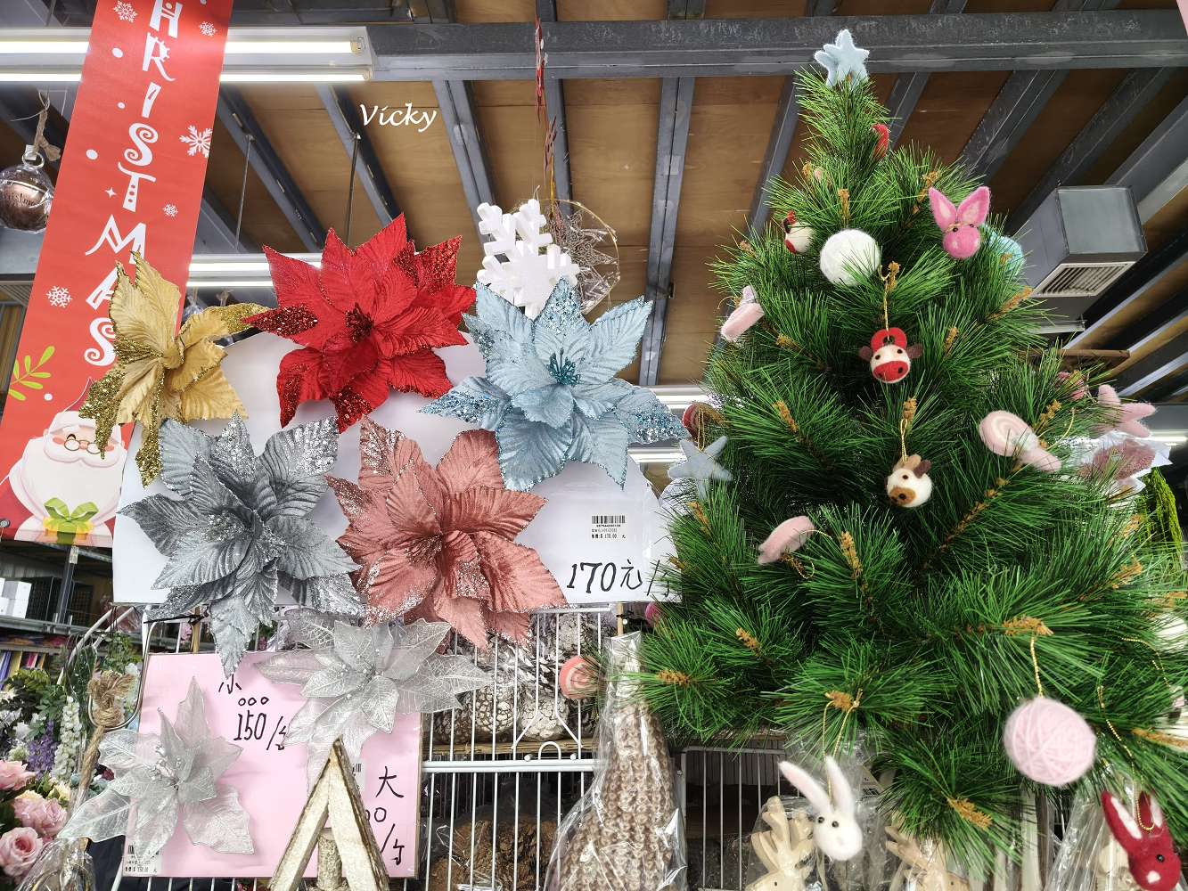 台南聖誕佈置推薦︱廣誠行：尋寶趣！DIY材料、花藝飾品批發價大公開 (2025更新)