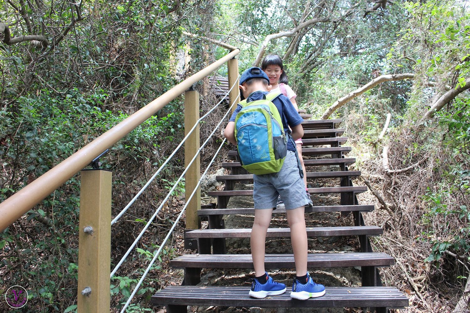 高雄親子登山步道︱龜山登山步道：不到10分鐘，登高望遠蓮池潭，左營美景就在腳下
