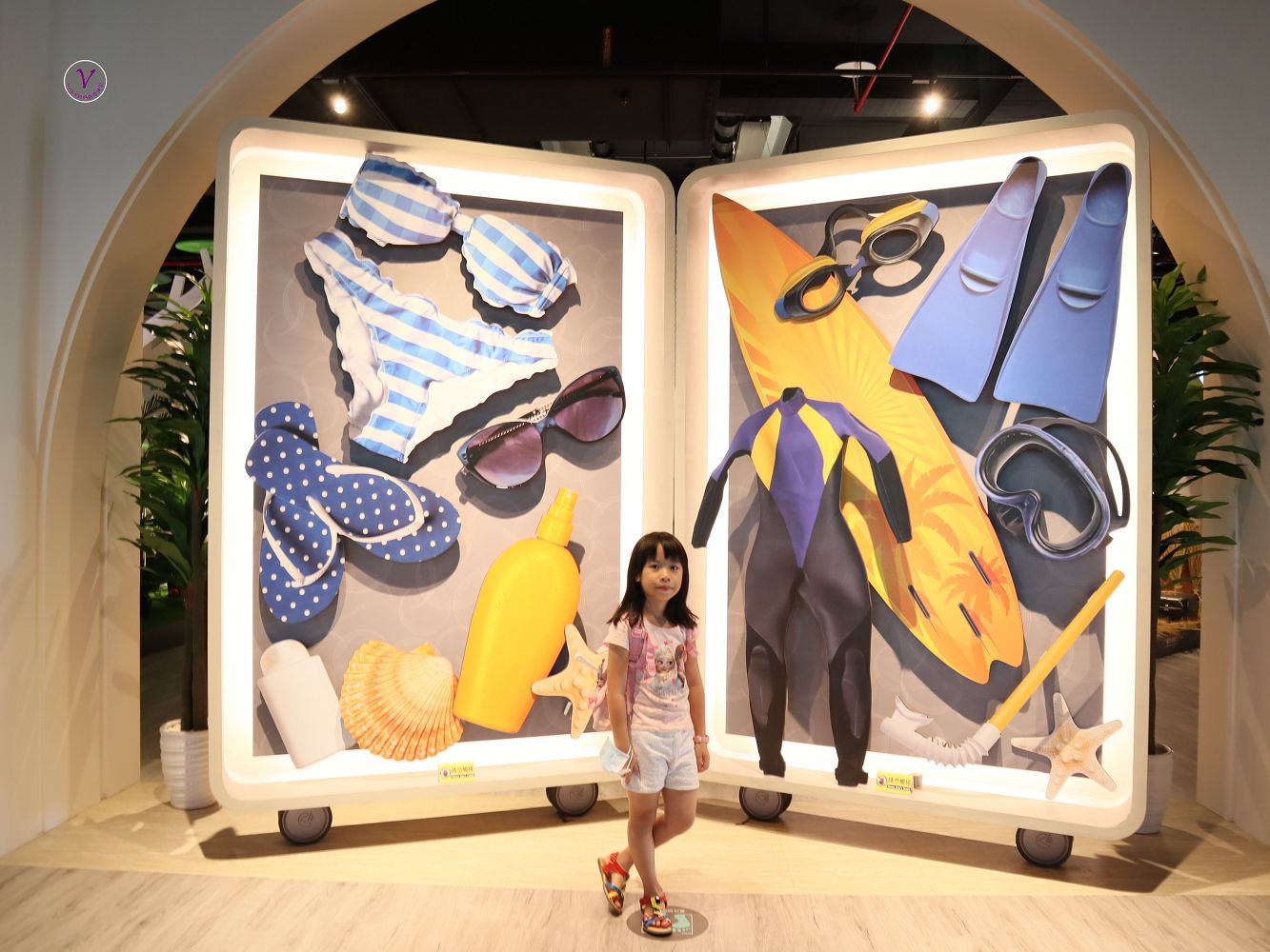 台南觀光工廠︱萬國通路創意觀光工廠：DIY創意行李箱、漂亮遊艇照過來