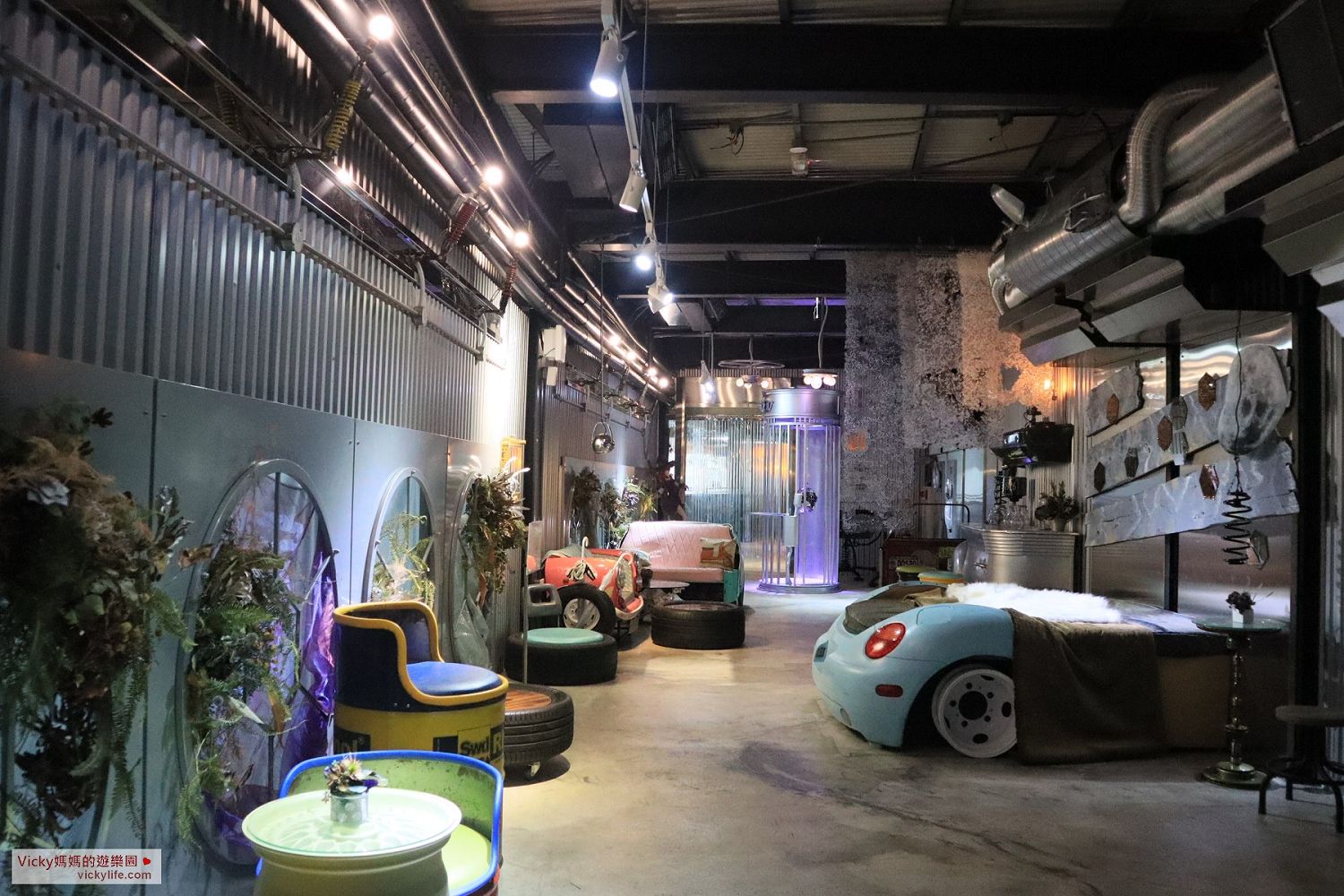 台南觀光工廠︱zero zero 拆車夢工廠：創意思維的發想，化腐朽為神奇的場域，享受汽車工藝之美