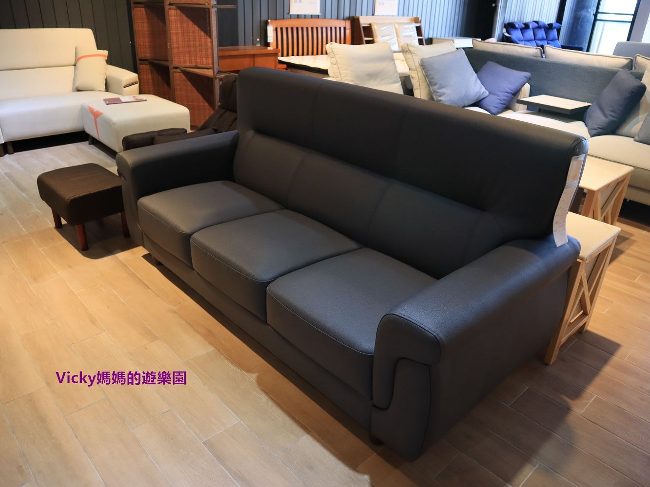 我們家的新沙發：可選色、可訂製、可換椅腳，好喜歡億家俱台南店，雖然喜歡網購，然而還是看實體傢俱較實在