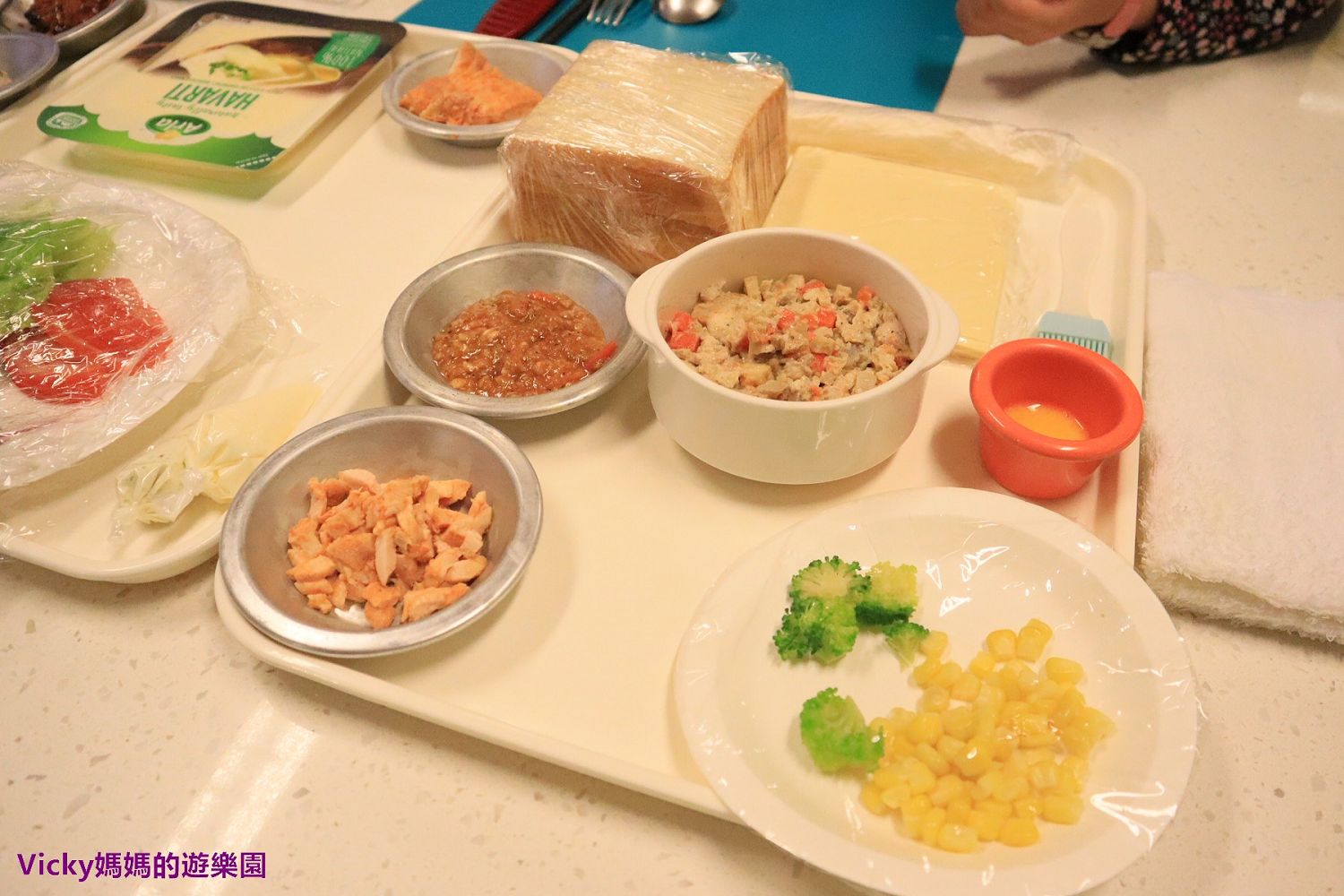 台南親子體驗課程︱奇美食品幸福工廠：親子動手做，幸福野餐趣，澎湃的野餐料理自己做，孩子超有成就感的