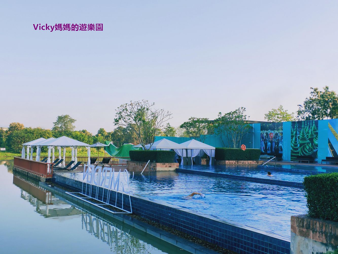 泰國住宿推薦︱清萊艾美度假村Le Méridien Chiang Rai Resort：打開門就是一片綠意，飯店內有山有水好愜意