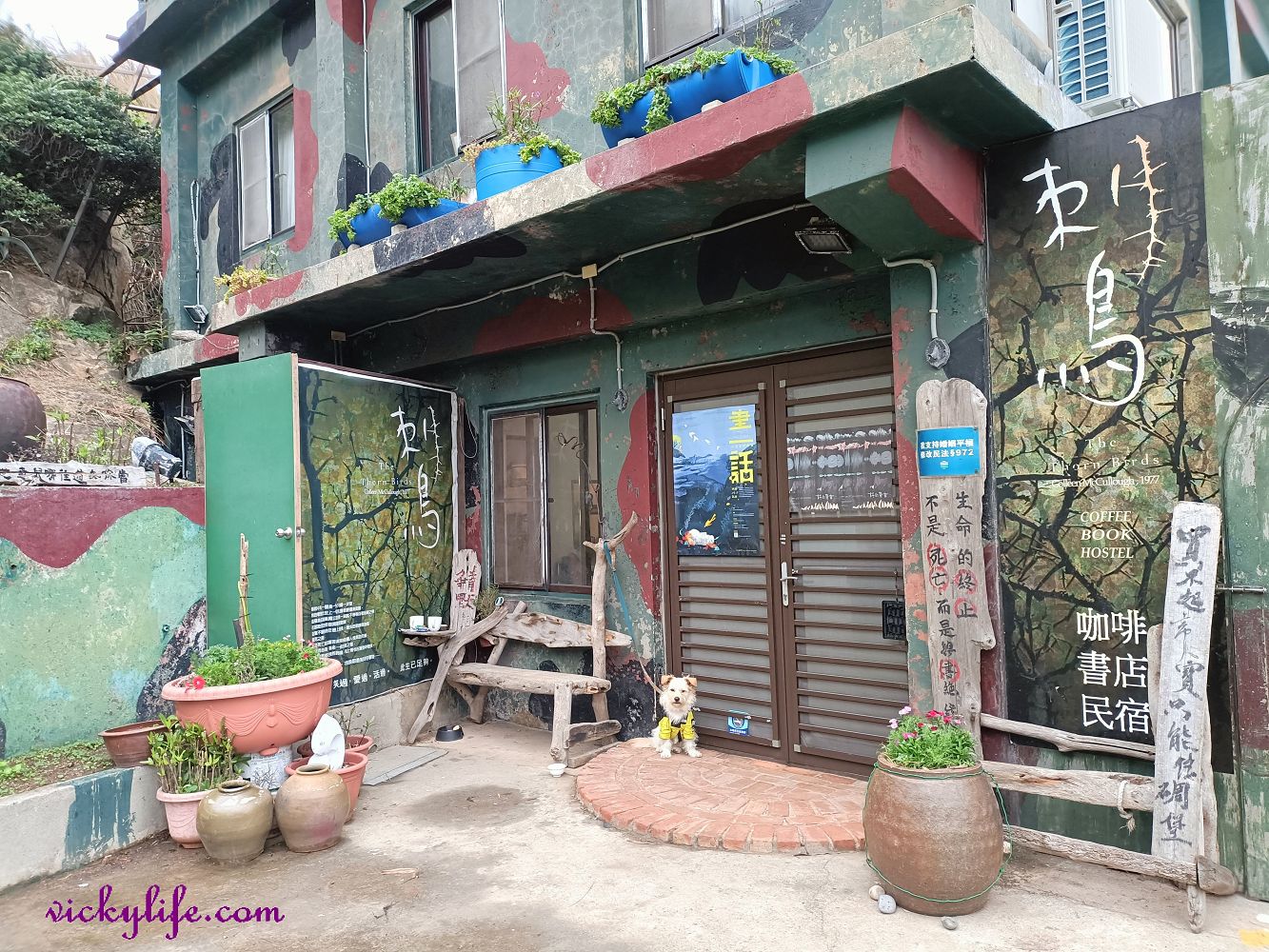馬祖景點︱馬祖必吃︱馬祖南竿 刺鳥咖啡獨立書店：馬祖最隱密的咖啡廳，也是最難抵達的書店，卻有令人屏息的無敵海景