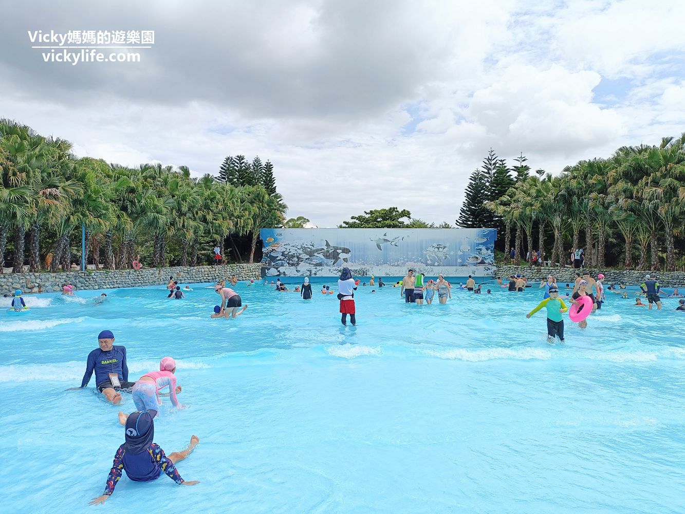 花蓮吉安景點︱知卡宣綠森林親水公園：50元即可暢遊18公頃水上樂園與特色公園，還不來玩！