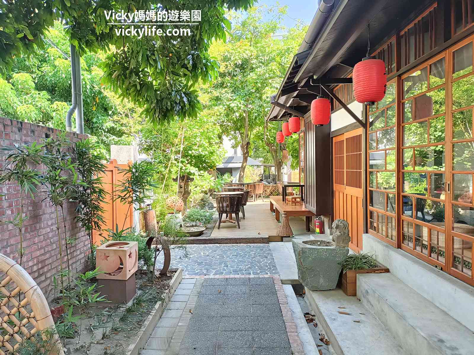 台南日式老屋|卓也竹園町：市中心竟出現日式庭園，這裡讓人拍不停啊！香而不甜的麻糬好好吃(菜單)