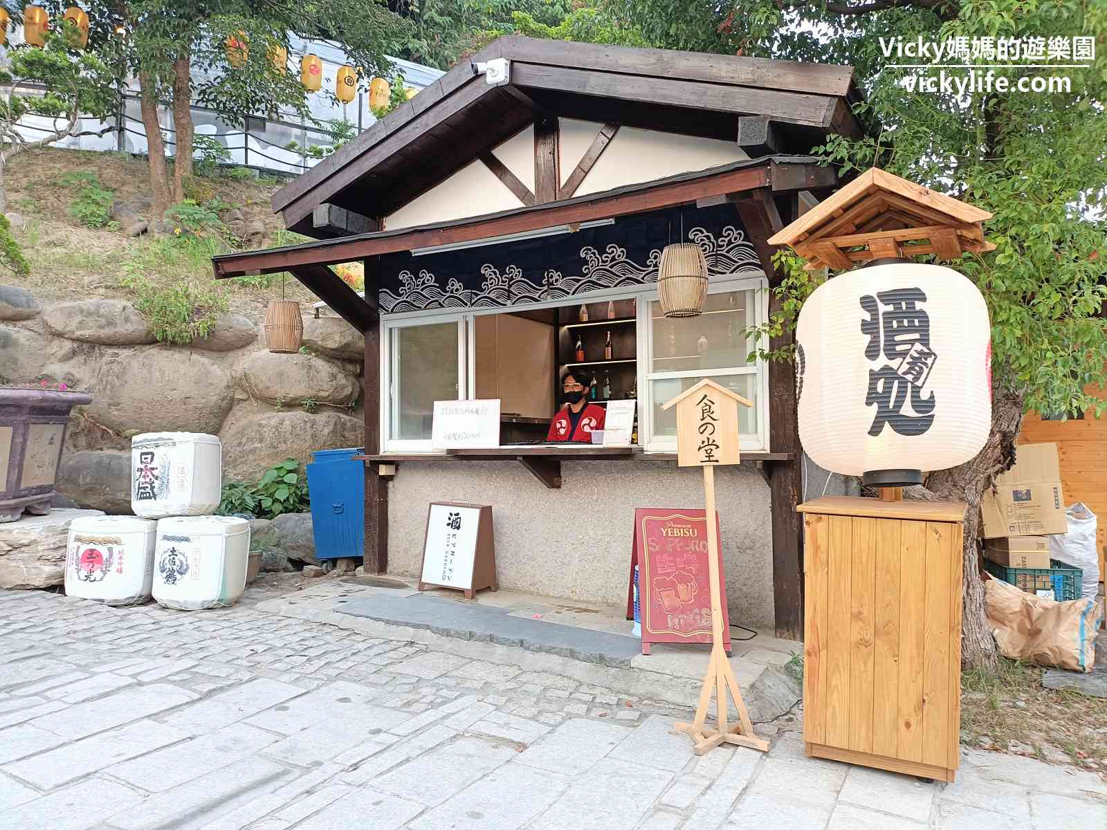 高雄景點|千野村日式景觀餐廳：山中的日本村真的太厲害了，鳥居、櫻花、和服滿滿日本味(菜單)