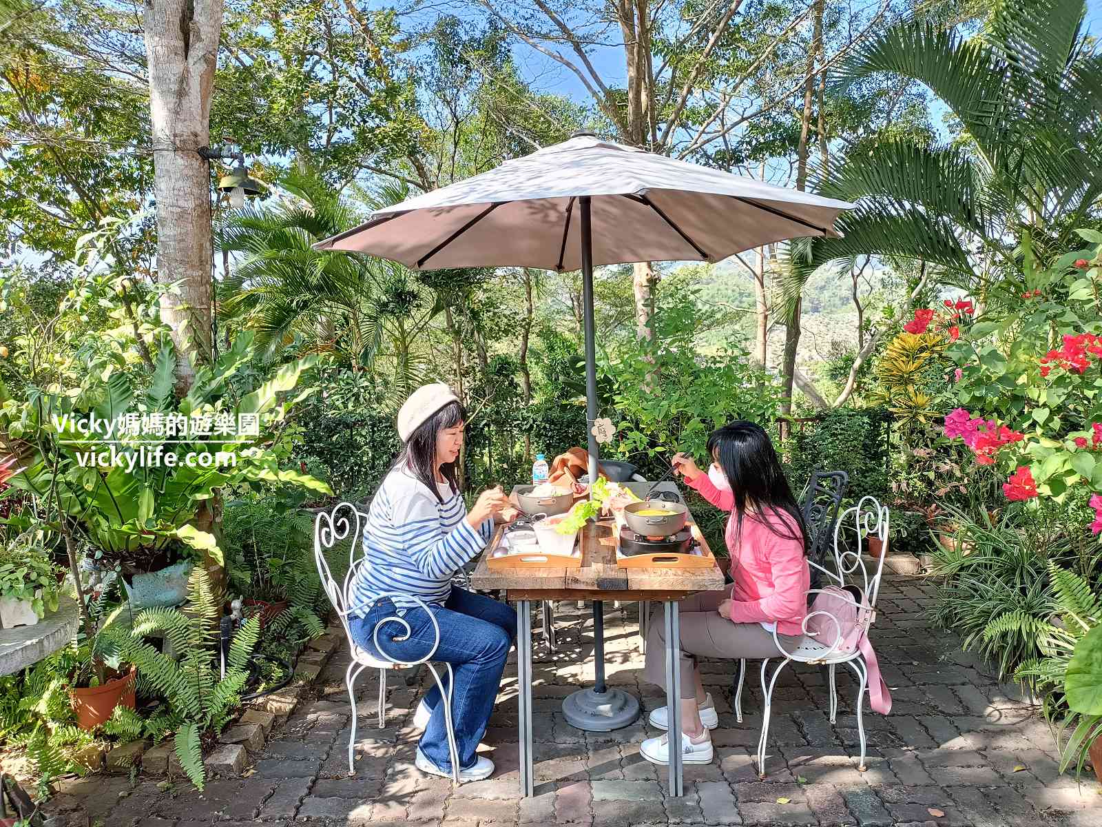 台南景觀餐廳|2031幸福包裝場：美式鄉村風格搭配上一整座園區的草木扶疏，令人心曠神怡的用餐環境啊