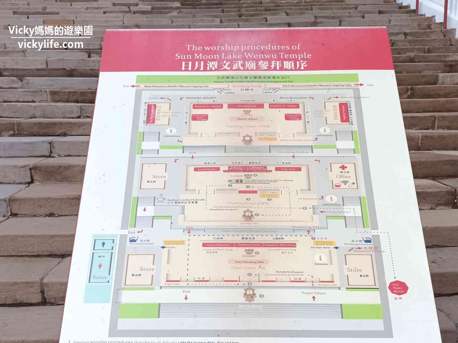 南投景點︱日月潭文武廟:站在北朝式宮廷建築廟宇欣賞日月潭絕美風景 @Vicky 媽媽的遊樂園