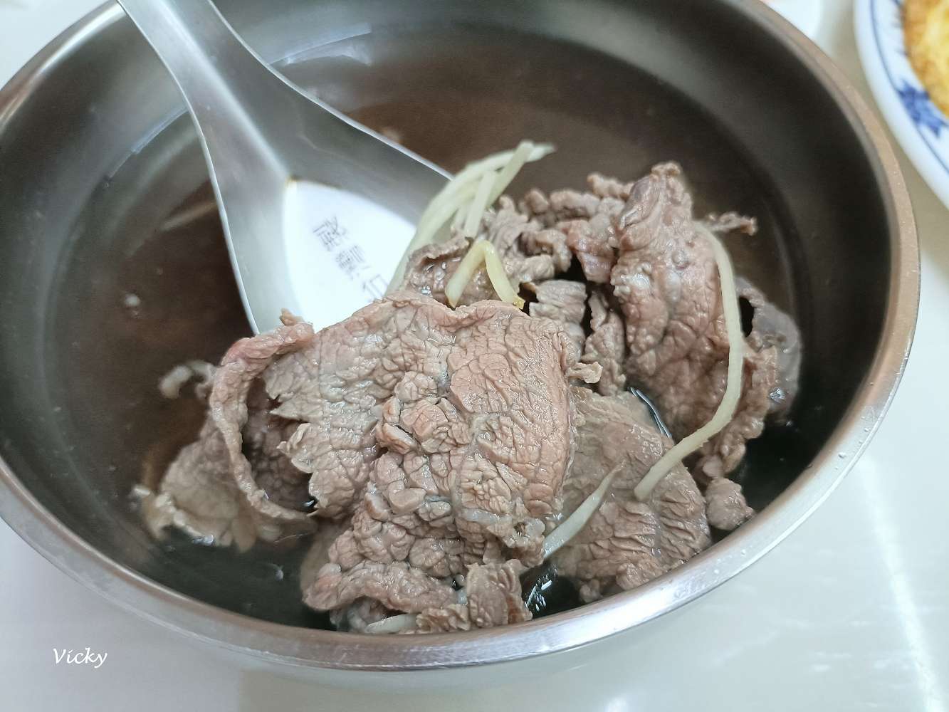 中華牛肉湯 菜單：台南永康區好喝牛肉湯，用餐環境優質，店家態度友善，店門口可停車