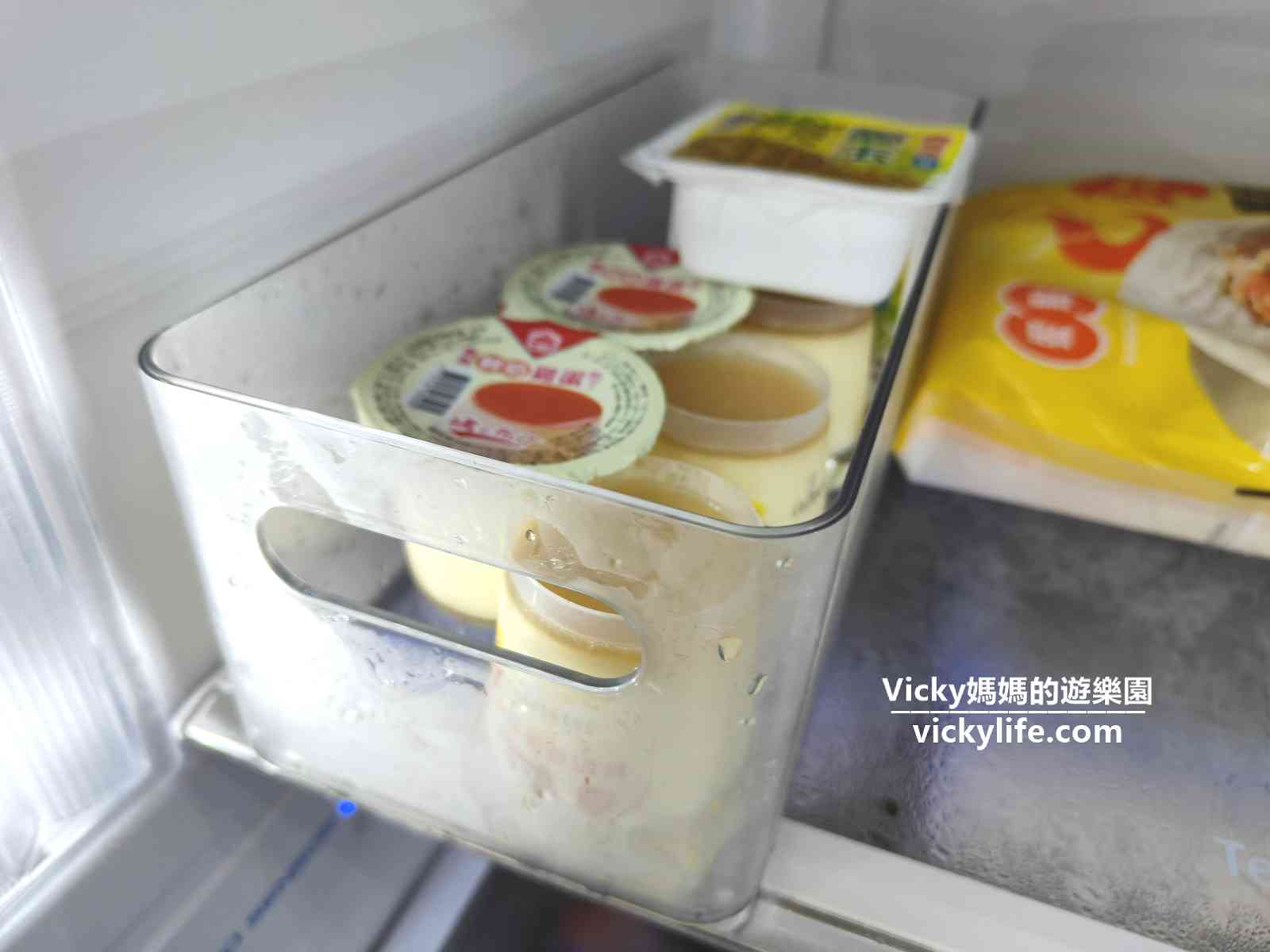 廚房收納︱宜得利收納好物︱冰箱整理托盤：百元單品，立刻讓冰箱收納翻倍