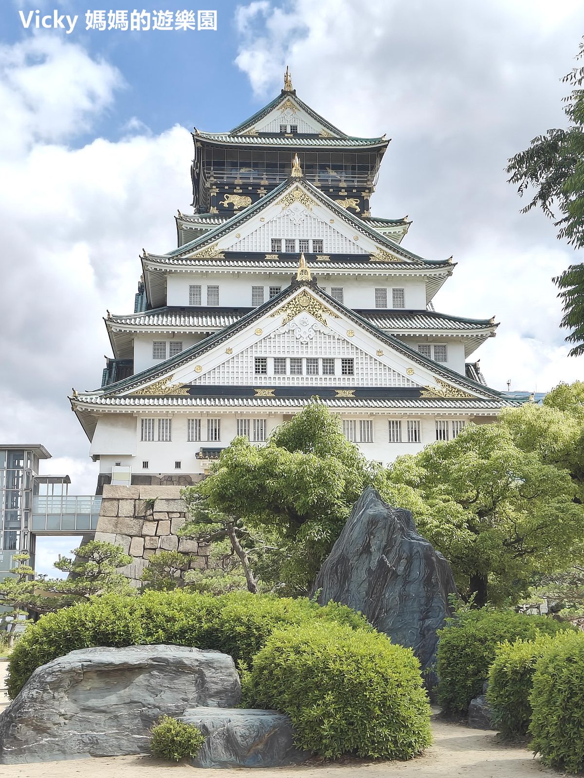 大阪景點︱大阪城公園腹地大、天守閣壯觀好耀眼：一次走訪2個景點超省時