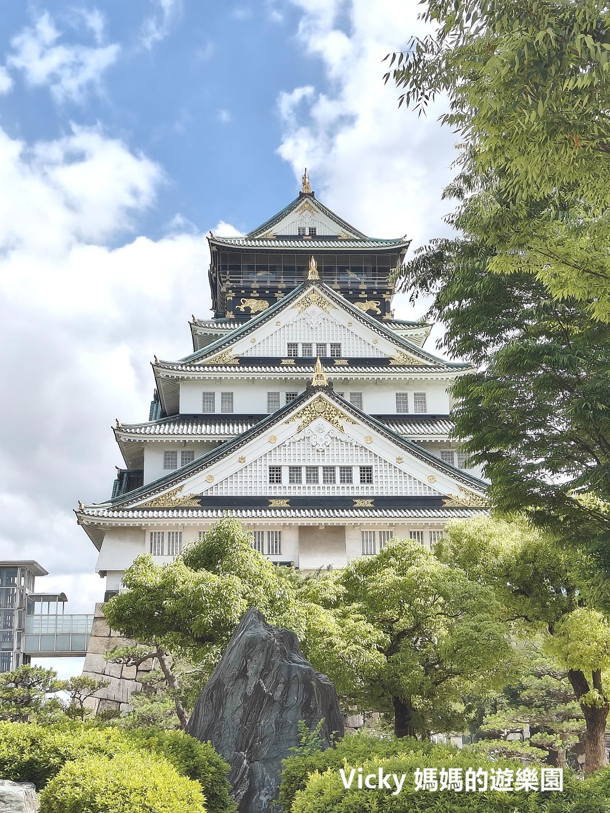 大阪景點︱大阪城公園腹地大、天守閣壯觀好耀眼：一次走訪2個景點超省時