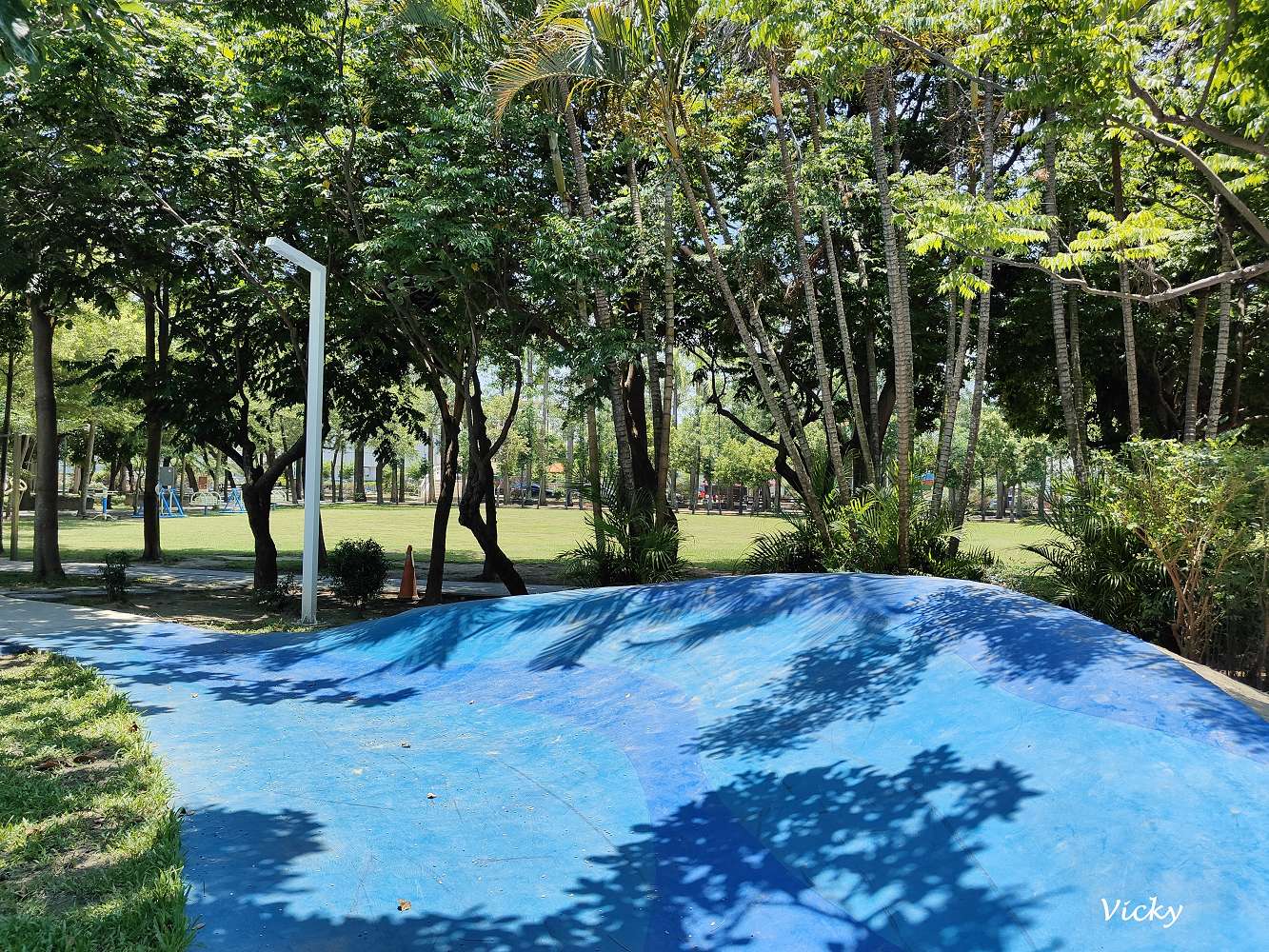 佳里體育公園︱鹽分地帶 特色遊戲場：甜甜沙丘、海沫攀爬球必玩！玩沙、攀爬、滑梯一次滿足！