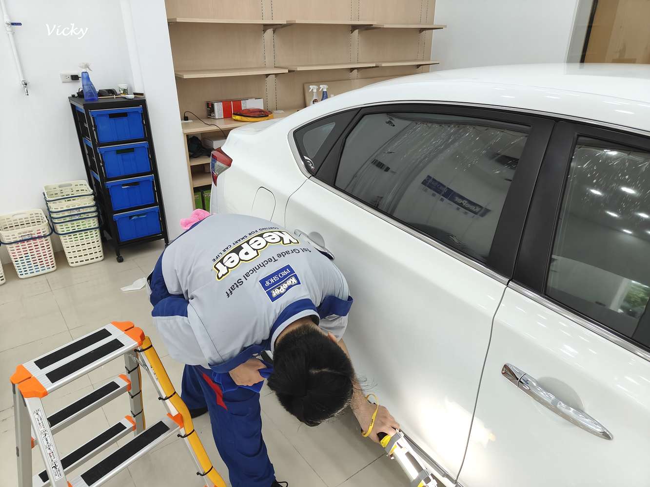 KeePer Pro Shop 汽車鍍膜初體驗！老車也能閃亮如新！從灰姑娘變公主的汽車鍍膜心得分享