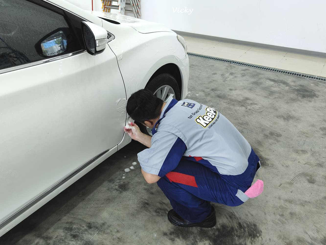 KeePer Pro Shop 汽車鍍膜初體驗！老車也能閃亮如新！從灰姑娘變公主的汽車鍍膜心得分享