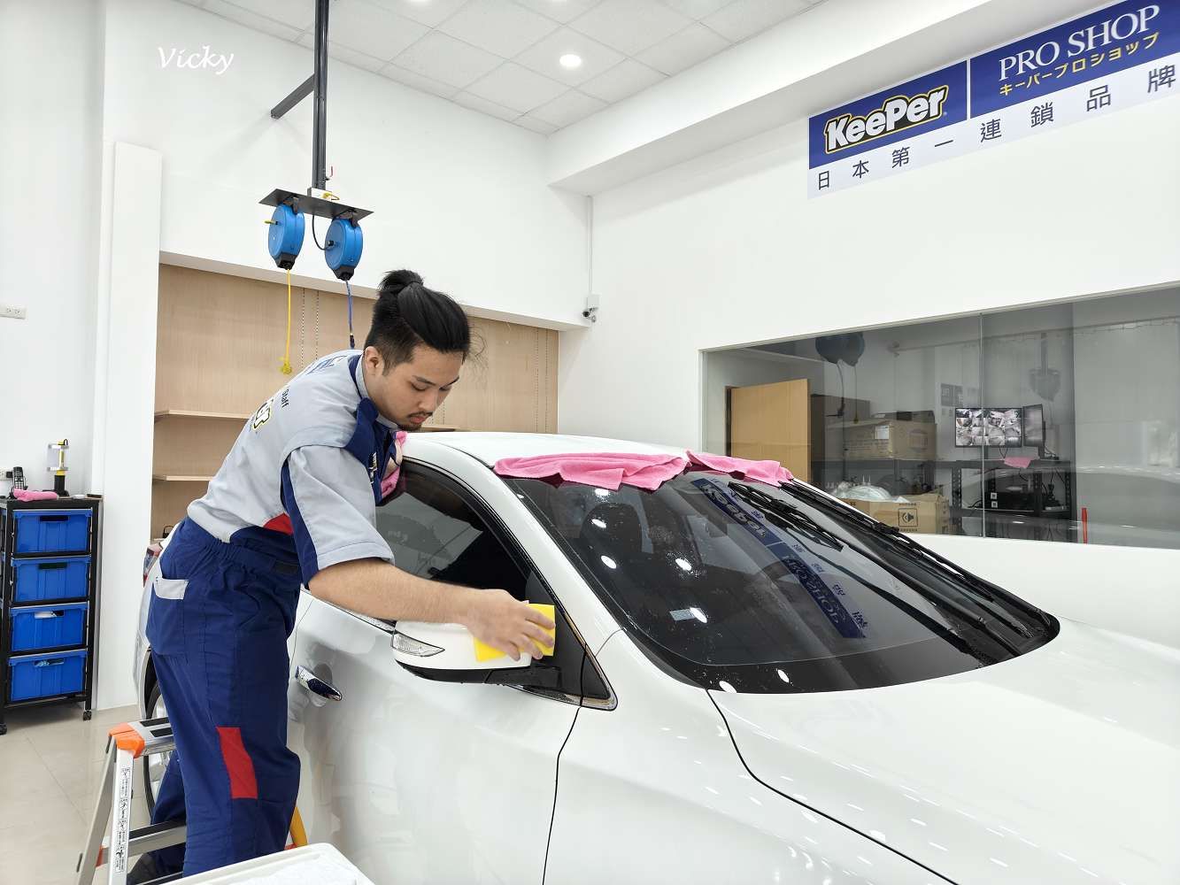 KeePer Pro Shop 汽車鍍膜初體驗！老車也能閃亮如新！從灰姑娘變公主的汽車鍍膜心得分享