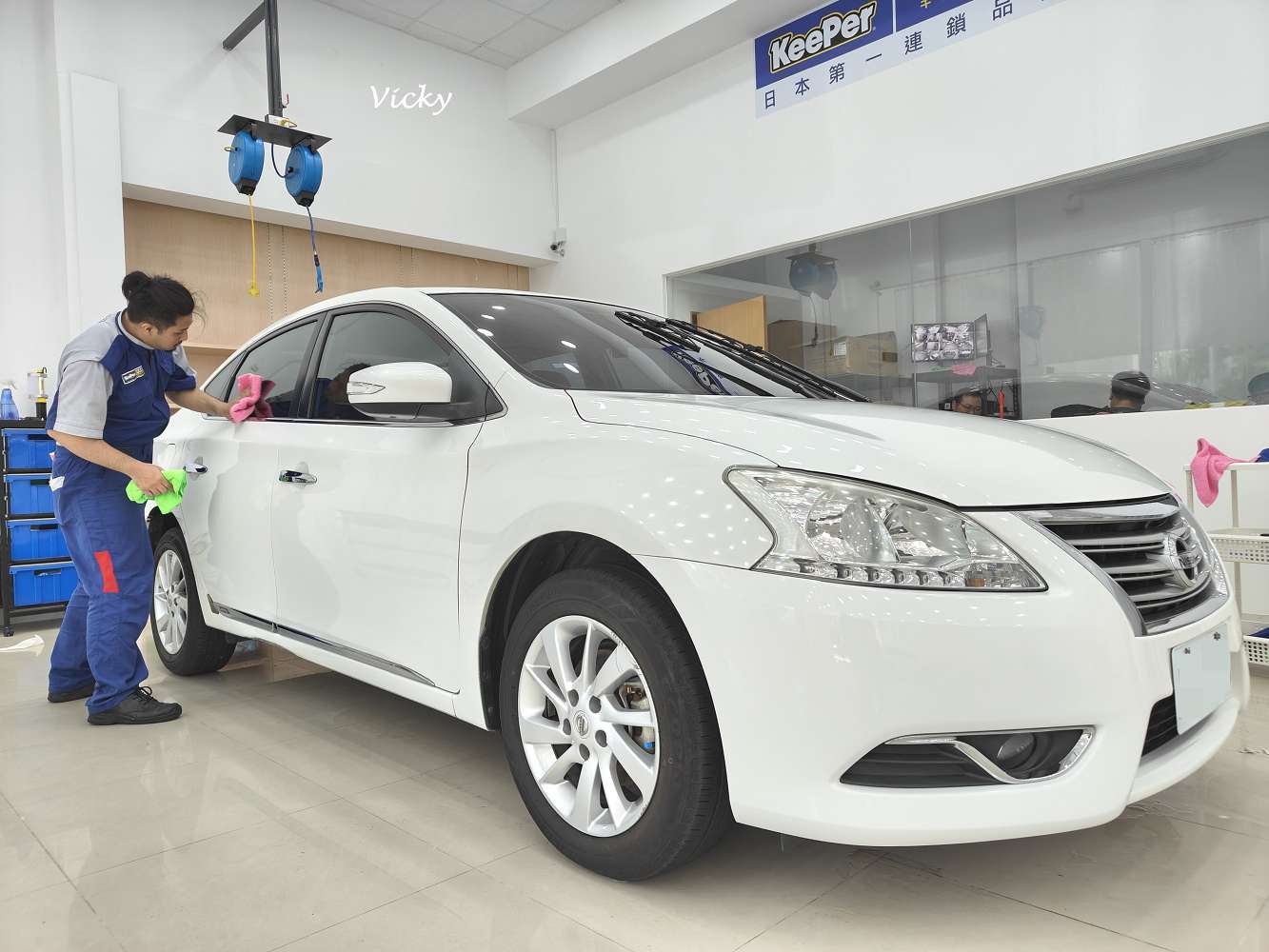KeePer Pro Shop 汽車鍍膜初體驗！老車也能閃亮如新！從灰姑娘變公主的汽車鍍膜心得分享