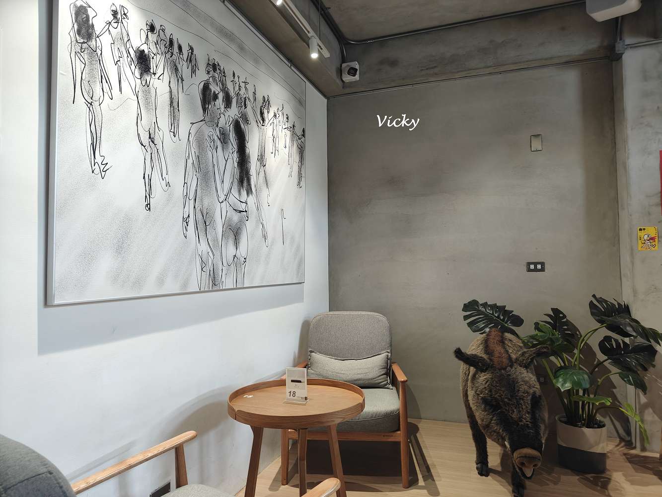 台南甜點推薦｜堯平布朗尼3店：動物系空間＋不限時享甜點、免費畫展一次滿足！