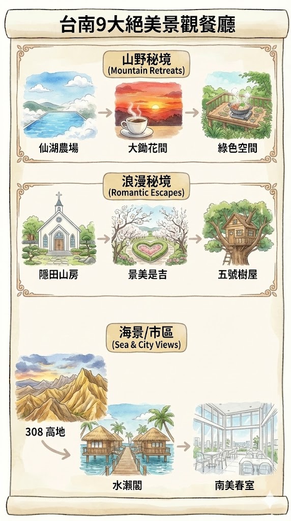 台南美食︱台南32間景觀餐廳:賞百萬美景,浪漫又忘憂呀(2025更新) 台南美食︱台南32間景觀餐廳:賞百萬美景,浪漫又忘憂呀(2025更新)