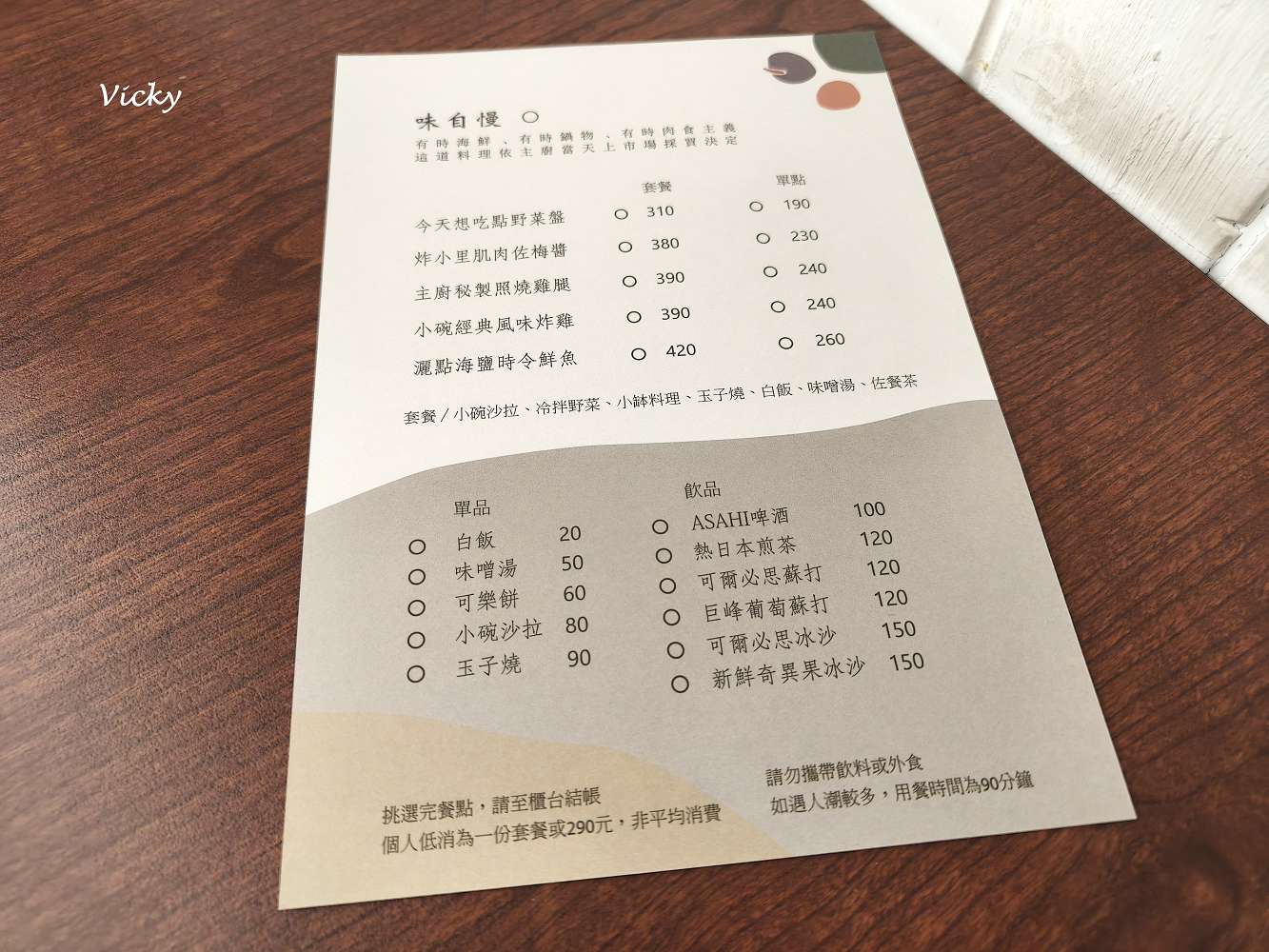 台南成大附近美食推薦 ｜小碗和食：巷弄裡的人氣豐富料理，包含飲料共8道，附菜單