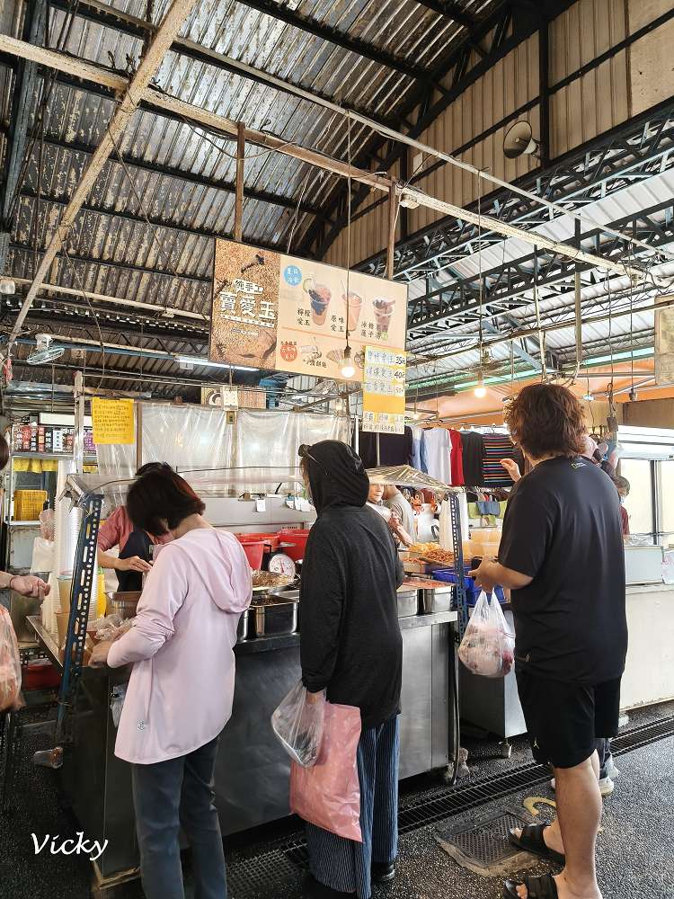 茄萣美食推薦︱永吉肉圓＋市場內純手工賣愛玉，在地人必吃的港口風味點心與甜品