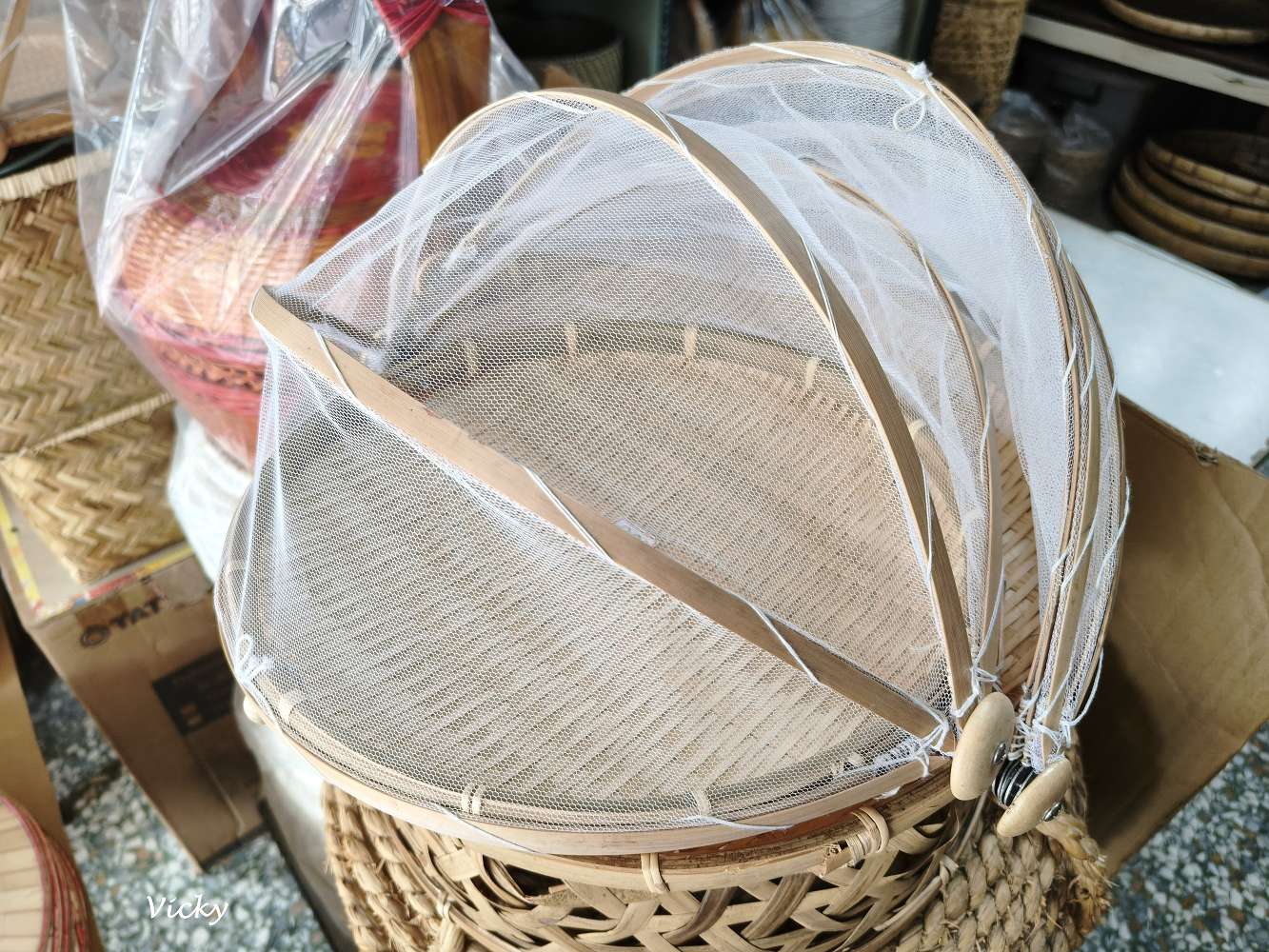 台南特色老店｜協進篾器舖：畚箕、魚簍、燈罩等，讓竹子化身生活中的藝術品