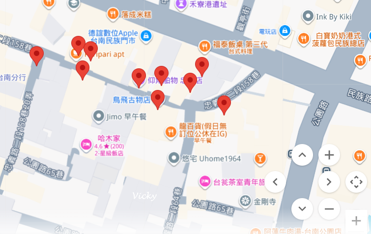 台南散步︱忠義路158巷「番薯崎」12間風格好店、美食地圖全攻略，鑽進府城最美時光巷弄！