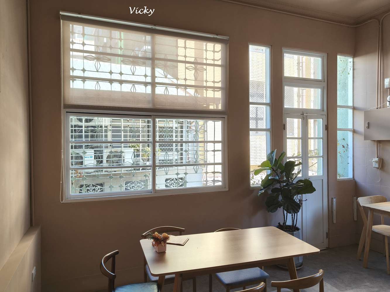 台南早午餐推薦｜TNN Brunch 雙好食光：清水寺旁的靜謐時光，絕美窗花老宅，雞腿排沙拉套餐含甜點飲品的高CP值早餐！