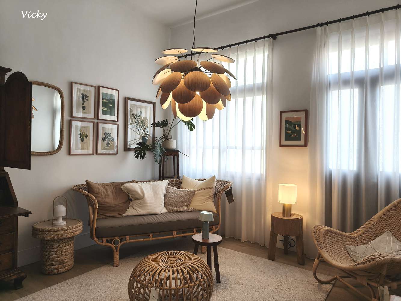 台南老宅家具店推薦︱拾藤：質感居家選物，藤編工藝與光影的空間對話