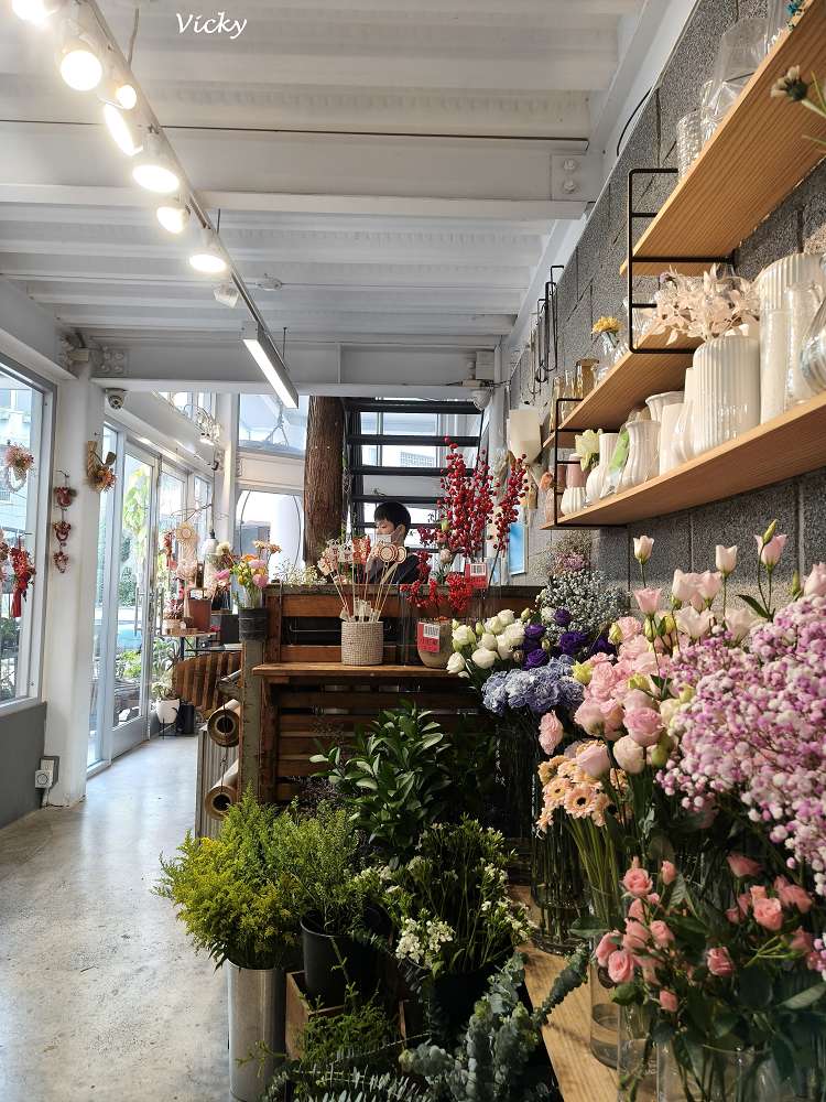 台中花店推薦｜弎學植務所：審計新村轉角遇見森林系秘境，百元就能帶走的生活儀式感，質感生活從這裡開始！