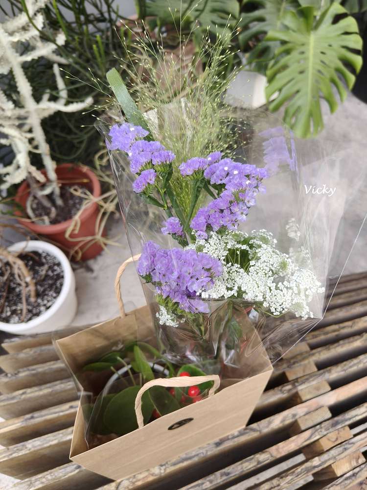 台中花店推薦｜弎學植務所：審計新村轉角遇見森林系秘境，百元就能帶走的生活儀式感，質感生活從這裡開始！