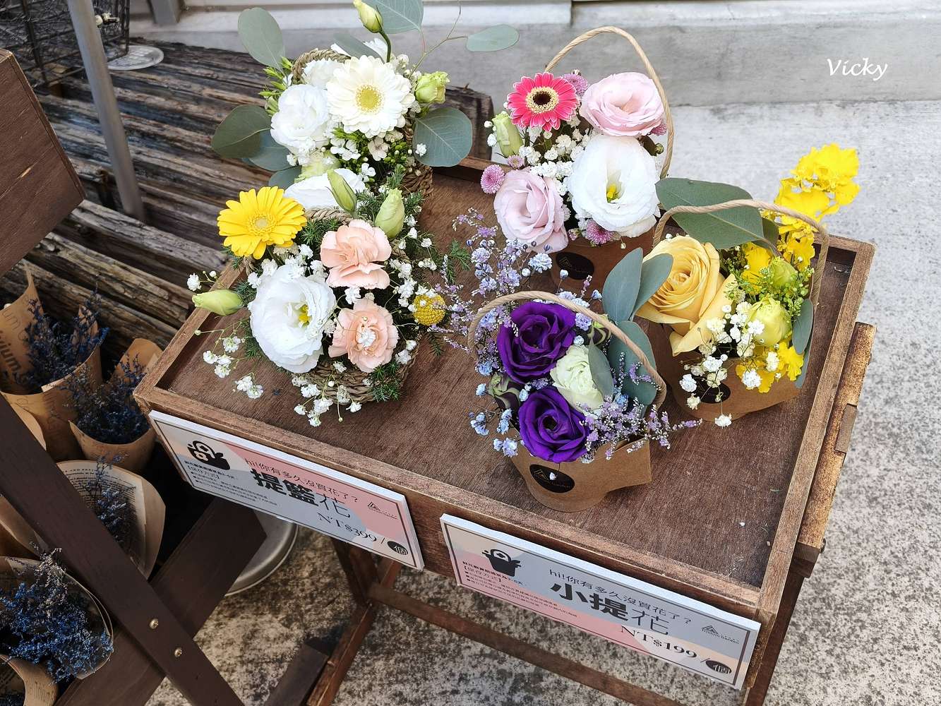 台中花店推薦｜弎學植務所：審計新村轉角遇見森林系秘境，百元就能帶走的生活儀式感，質感生活從這裡開始！