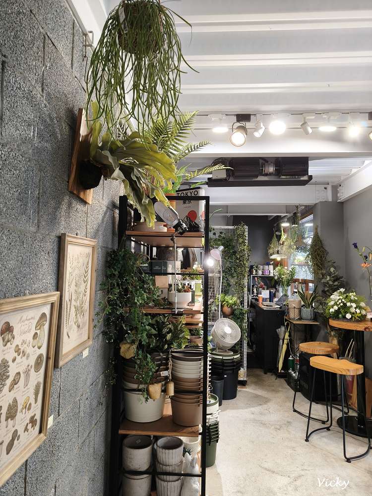 台中花店推薦｜弎學植務所：審計新村轉角遇見森林系秘境，百元就能帶走的生活儀式感，質感生活從這裡開始！