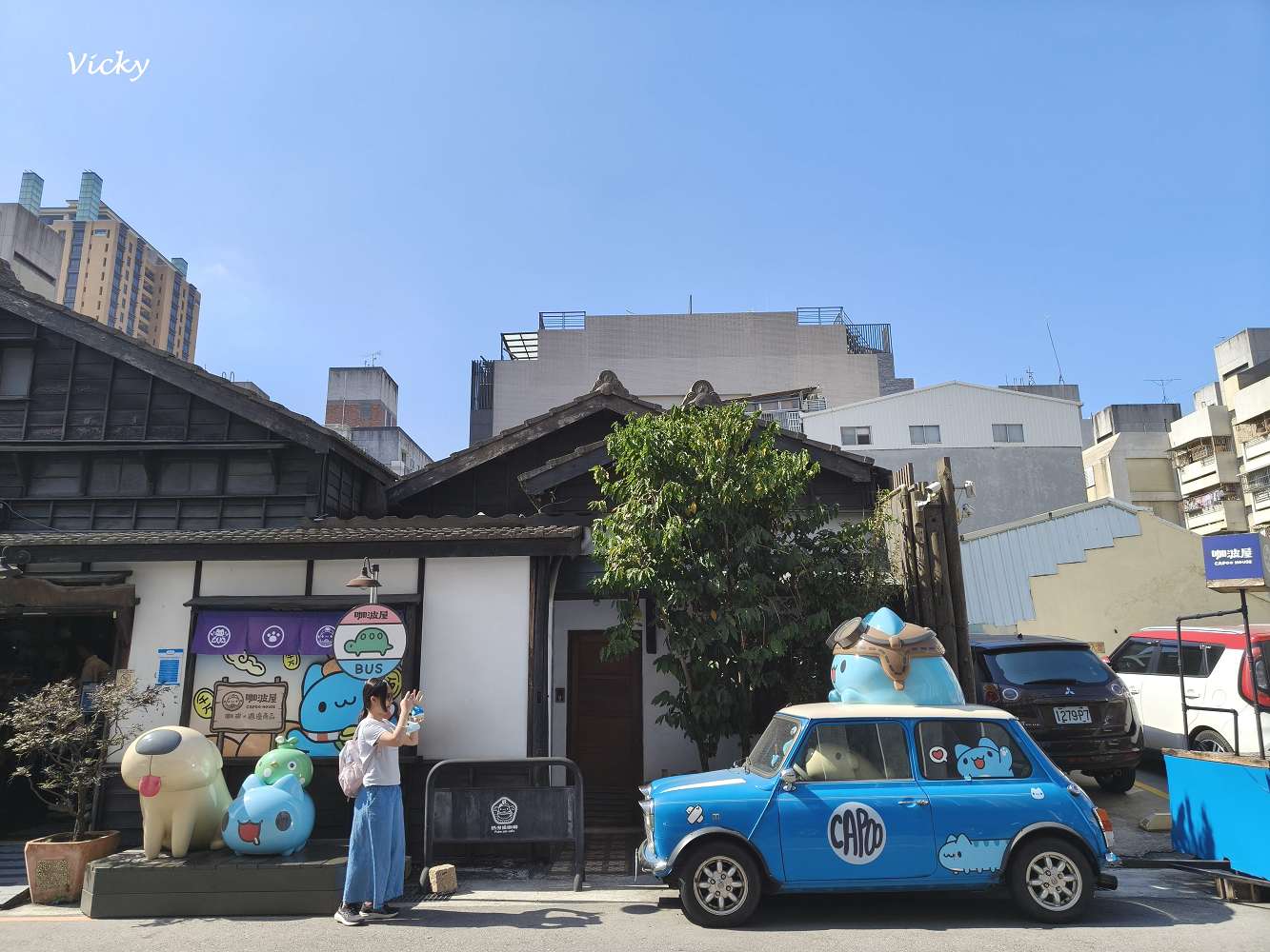 台中景點︱咖波屋 台中模範店：咖波迷必衝！日系老屋裡的超萌魔法，療癒你的每一天！