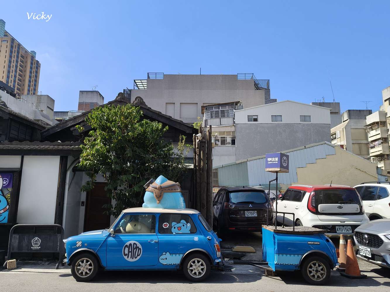 台中景點︱咖波屋 台中模範店：咖波迷必衝！日系老屋裡的超萌魔法，療癒你的每一天！