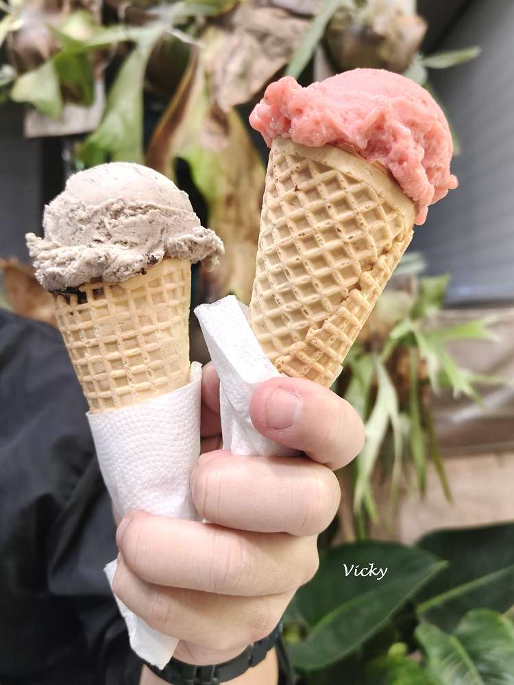 歸仁美食︱山山九甜點工作室 義式冰淇淋：隱藏巷弄的手工義式冰淇淋，多種口味讓人忍不住「再來一球」！
