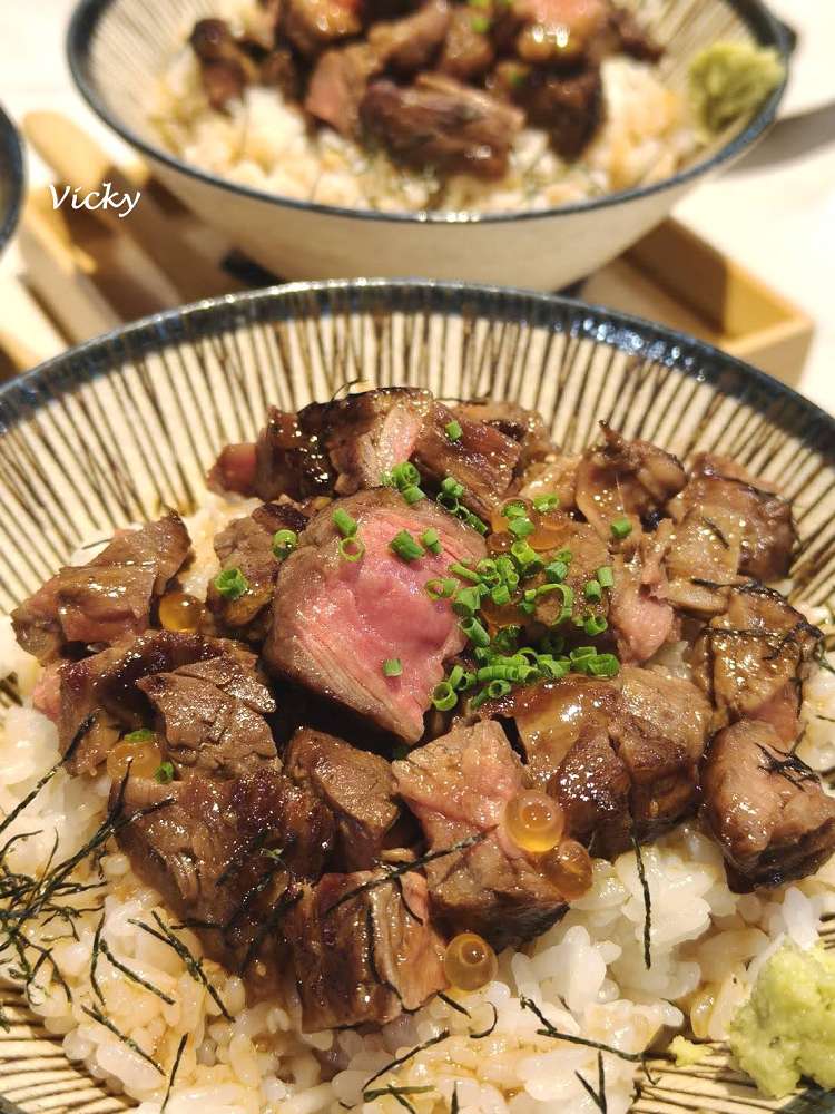 台南東區美食｜穀雨：職人割烹，必點入口即化的A5和牛角切蓋飯，附菜單