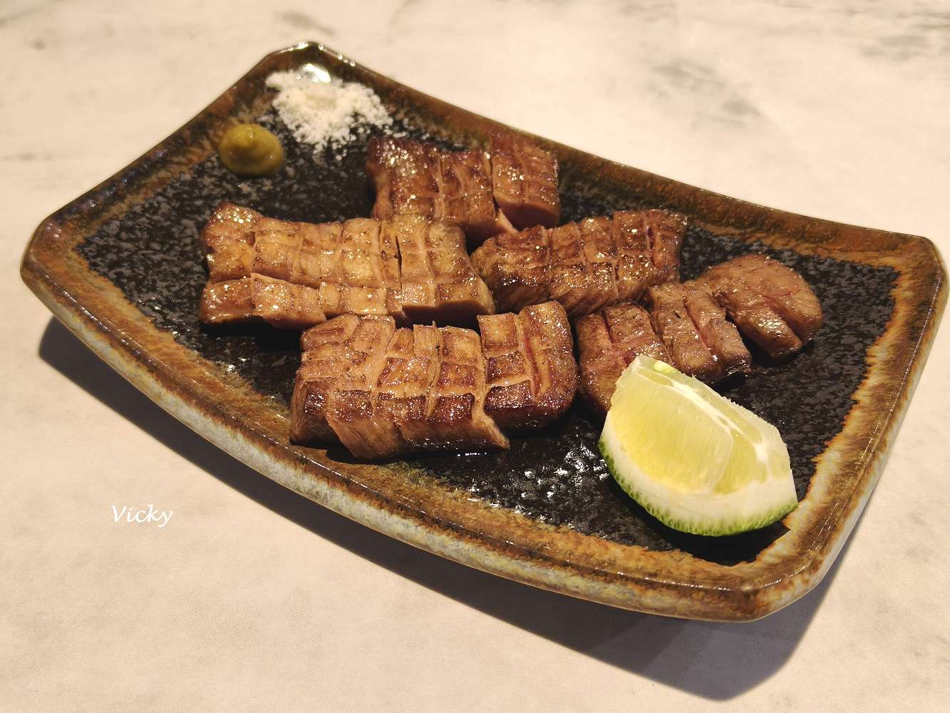 台南東區美食｜穀雨：職人割烹，必點入口即化的A5和牛角切蓋飯，附菜單